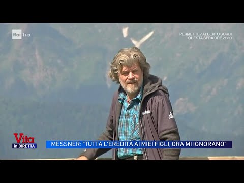 Reinhold Messner: "Tutta l'eredità ai miei figli, ora mi ignorano" - Vita in diretta 28/05/2026 thumbnail
