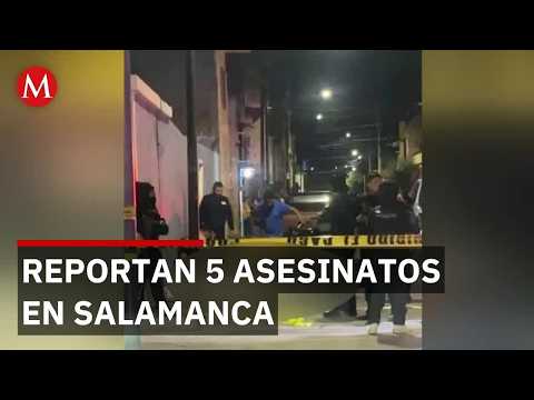 Violencia deja a cinco personas sin vida en Salamanca, Guanajuato thumbnail