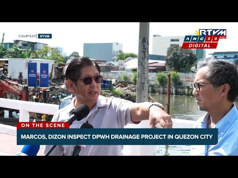 Marcos: Construction of Quezon City flood control pumping station may start by year-end | ANC thumbnail