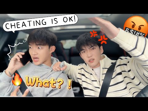 Agreeing With My Friend That CHEATING IS OK In Front Of My BOYFRIEND🔥😠 *Cute Gay Couple Prank* thumbnail