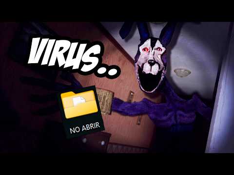 jugué a TODOS los JUEGOS de FNAF con VIRUS... #3 🥀 thumbnail