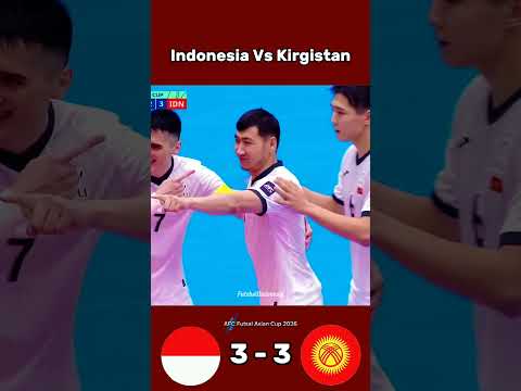 Indonesia Vs Kirgistan AFC Futsal Asian Cup 2026 #futsalindonesia thumbnail