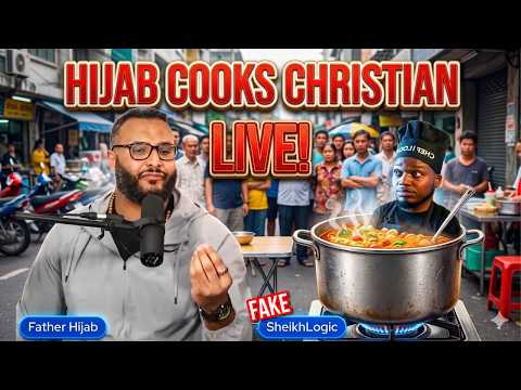 Hijab Cooks Christian LIVE! Mohammed Hijab Vs Godslogic | Speakers Corner thumbnail