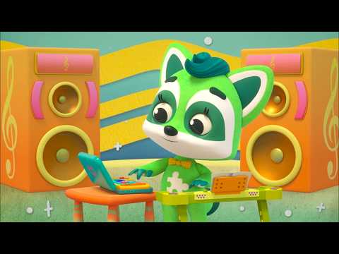 Roccoons- Collection of Episodes 93 - 104 - A Musical Cartoon for Kids thumbnail