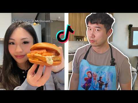 trying VIRAL TikTok Food Trends | Am I Cooked? thumbnail