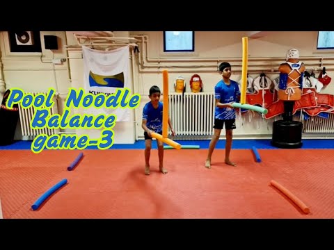 Double Noodle Balance Challenge! ?️? Who Can Hold It the Longest? #2winners #balance #challenge thumbnail