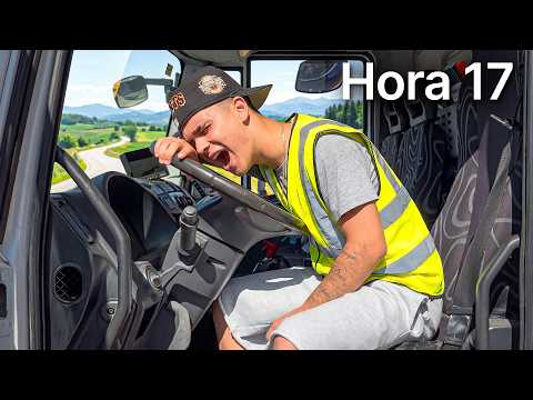 TRABAJANDO un día como CAMIONERO *me explotan* thumbnail