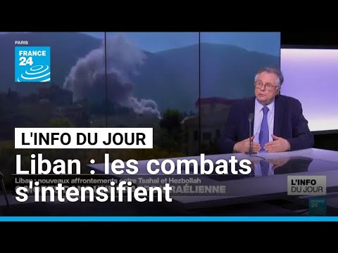 Au Liban, six morts dans une frappe israélienne • FRANCE 24 thumbnail