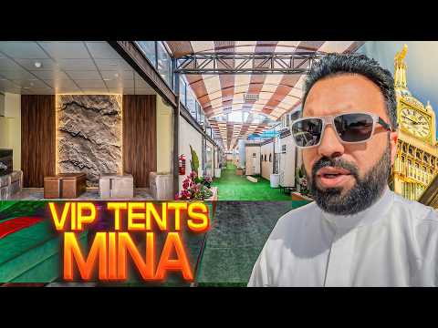Inside VIP Mina Tents 😱✨ Masjid Namirah, Arafat Hajj 2026 Perparations 😍🤍 thumbnail