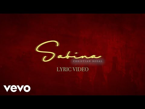 Christian Nodal - Sabina (Lyric Video) thumbnail