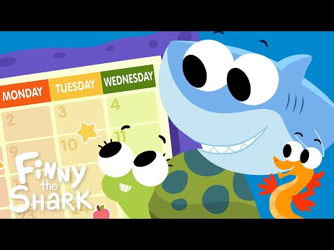 Days Of The Week | Kids Song | Finny The Shark thumbnail