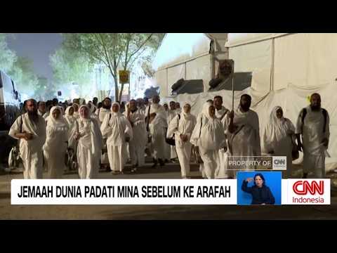 Jemaah Dunia Padati Mina Sebelum ke Arafah thumbnail