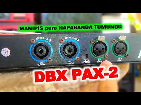 Budget Power Amplifier na MANIPIS pero MALAKAS " Review and Test DBX PAX-2 POWER AMPLIFIER thumbnail