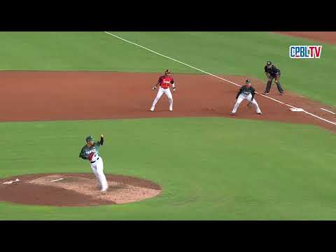 05/22 統一 VS 台鋼 八局上，統一靠著安打四壞攻上滿壘，可惜依舊無法突破斷送追平的機會 thumbnail