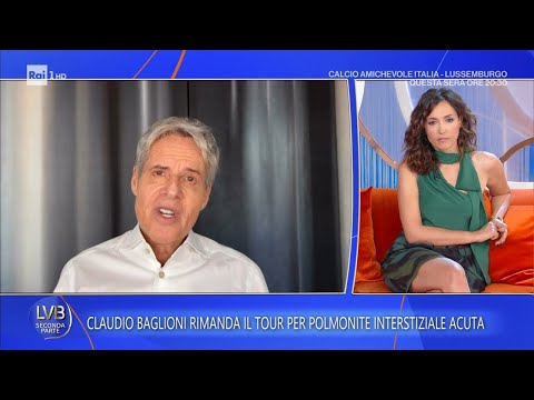 Claudio Baglioni rimanda il tour per una polmonite interstiziale acuta - La volta buona 03/06/2026 thumbnail