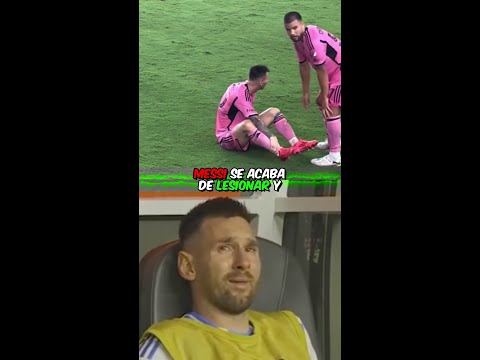 Messi se acaba de lesionar y el mundial empieza en 3 semanas. thumbnail