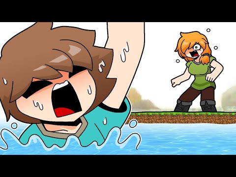 물에 빠진 스티브 - Steve Falls into the water | Minecraft anime thumbnail