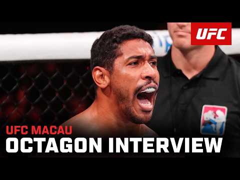 Luis Felipe Dias Octagon Interview | UFC Macau thumbnail