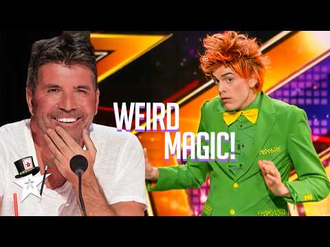 7 Weird & Quirky Magic Tricks on Got Talent! thumbnail