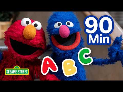Elmo's ABCs! Alphabet Songs for Kids | 90 Mins | Sesame Street thumbnail