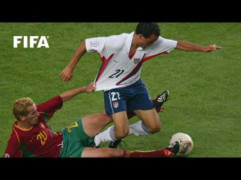 1-Minute Match | USA Stuns Portugal | 2002 FIFA World Cup thumbnail