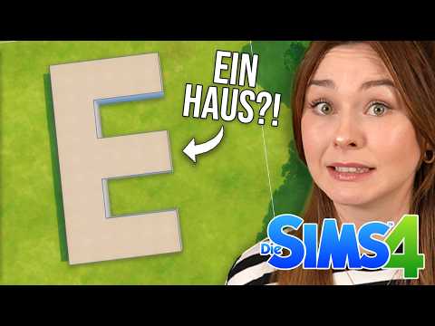 Ich baue aus einem Buchstaben ein Haus in Die Sims 4! | simfinity thumbnail