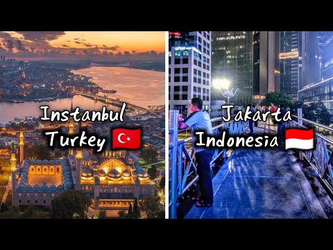 INSTANBUL TURKEY ?? AND JAKARTA INDONESIA ?? The Difference Of The Two Beautiful Cities. thumbnail