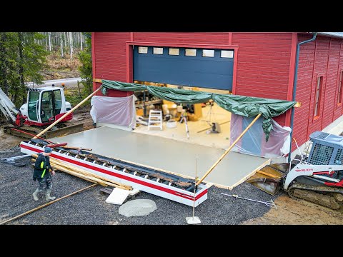 Building a Heated Concrete Driveway Apron for Arctic Conditions thumbnail