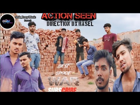 War Movie Action | Best Spoof Scene | Hrithik Roshan & Tiger Shroff | Smk_Rony | New Hindi  Movies thumbnail