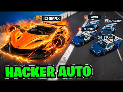 Ich PRANKE 7 YOUTUBER mit HACKER AUTO in GTA 5! thumbnail