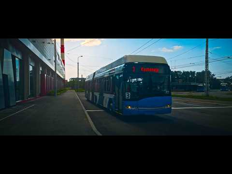 Estonia, Tallinn, bus 4 ride from Mustamäe to Estonia thumbnail