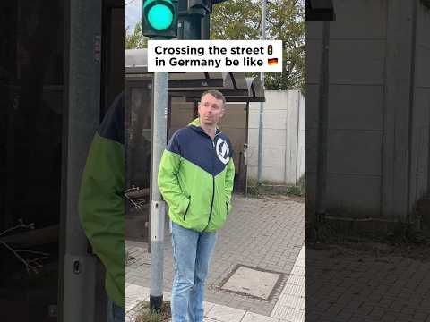 Crossing the street in Germany be like ??? thumbnail