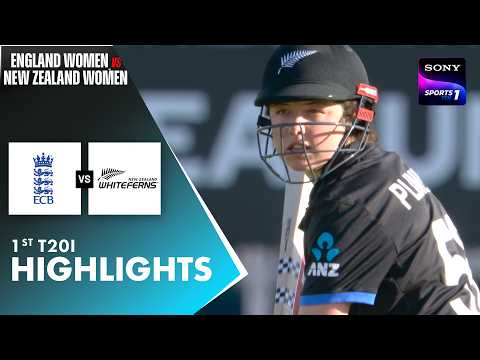ENG W vs NZ W | 1st T20I | Highlights | New Zealand Women's Tour Of England 2026 thumbnail