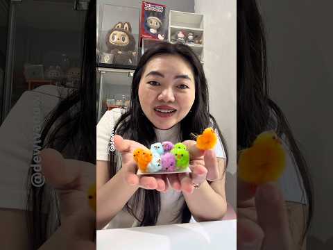 Anak ayam warna warninya nangis #dewivanow #anakayamwarnawarni #decoration #miniature thumbnail