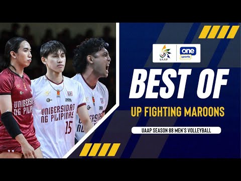 Best of UP Fighting Maroons’ FINEST PLAYS ✊ | UAAP SEASON 88 MEN’S VOLLEYBALL thumbnail