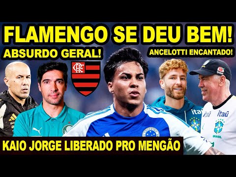 FLAMENGO SE DEU MUITO BEM E PODE CONTRATAR KAIO JORGE! ABSURDO PARA AJUDAR O PALMEIRAS! LÉO PEREIRA! thumbnail