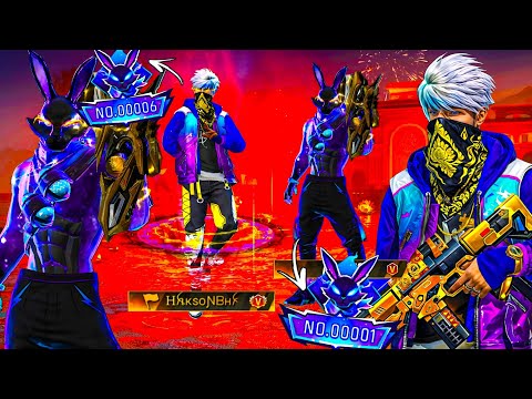 Collection verses with Top 1 Galactic Bunny  Player ? Garena Free Fire  thumbnail