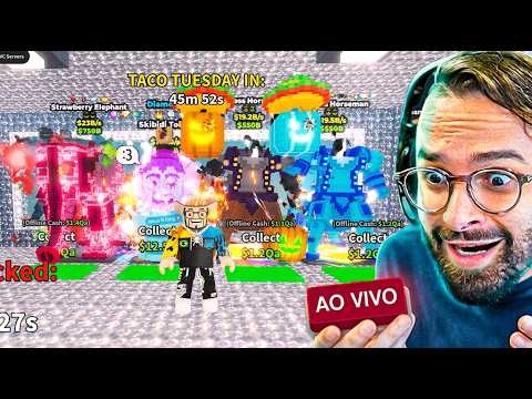 20 DIAS SEM LIVE… HOJE VAI TER PETS INSANOS NO BRAINROT 😳🔥 thumbnail