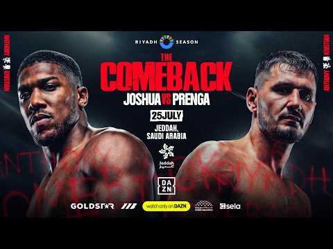 Anthony Joshua vs Kristian Prenga | KICKOFF PRESS CONFERENCE thumbnail