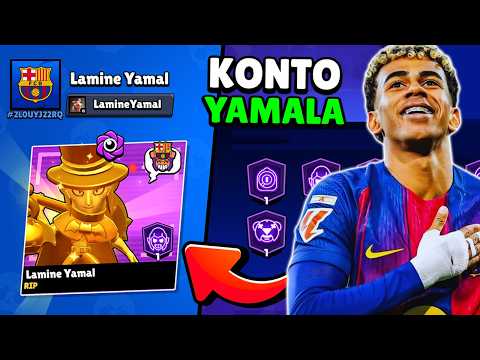 ZNALAZŁEM PRAWDZIWE KONTO LAMINE YAMALA w BRAWL STARS? 😱 thumbnail