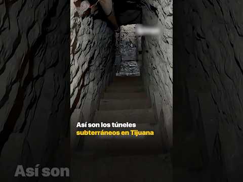 Así son los túneles subterráneos en Tijuana thumbnail