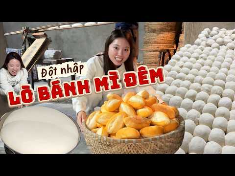 Trải nghiệm lần đầu "đột nhập" lò bánh mì đêm của Pít có gì? thumbnail