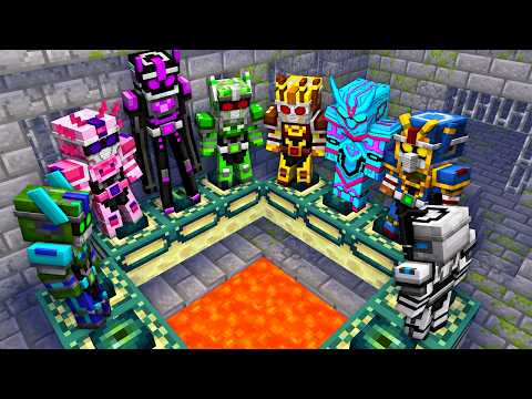 MOBが仮面ライダーになった世界で100日間生き残る【 マイクラ / マインクラフト 】 thumbnail