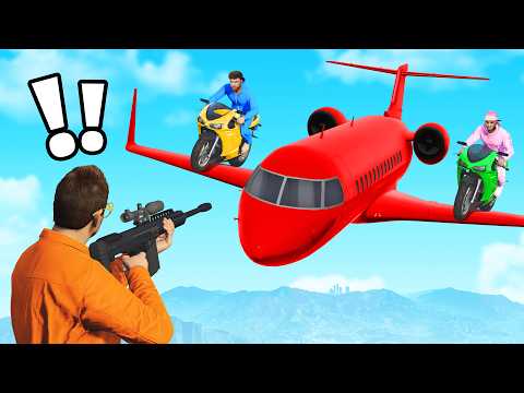 Craziest SNIPERS vs PLANES and BIKES Play In GTA 5... thumbnail