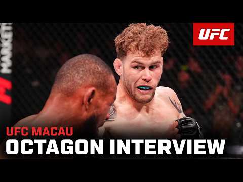 Jake Matthews Octagon Interview | UFC Macau thumbnail