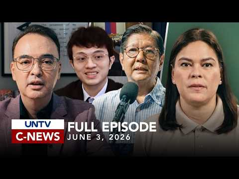UNTV: C-NEWS | June 03, 2026 thumbnail