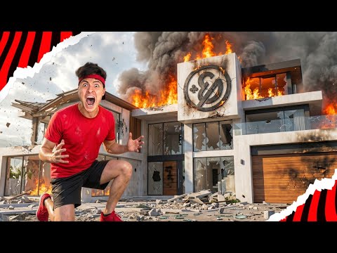 INVADIRAM MINHA MANSÃO DE 10 MILHÕES E DESTRUÍRAM TUDO! thumbnail