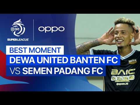 Best Moment Dewa United Banten FC vs Semen Padang FC | BRI Super League 2025/26 thumbnail