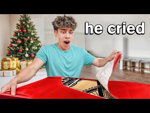 Opening his DREAM Christmas Present thumbnail