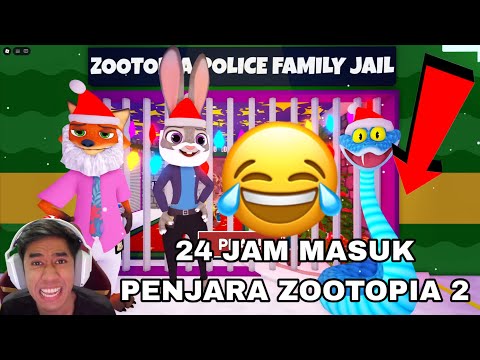 24 JAM MASUK PENJARA ZOOTOPIA 2 😂 thumbnail